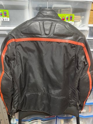 Chaqueta Moto Harley-Davidson Mujer Negra Naranja