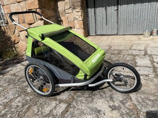 Remolque bici 2 niños Croozer kid for 2