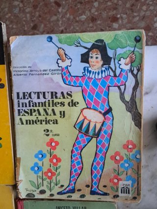 Libri di testo antichi del 1964