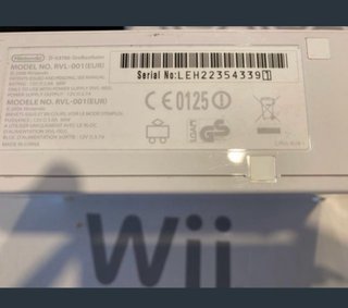 Consola Nintendo Wii Blanca