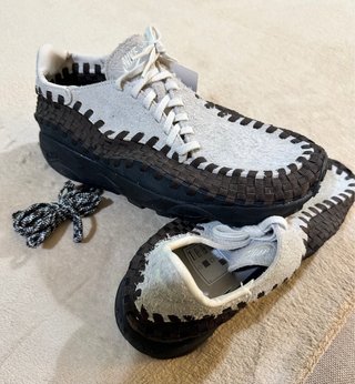 Nike Footscape Woven Talla 42.5 Beige/Marrón