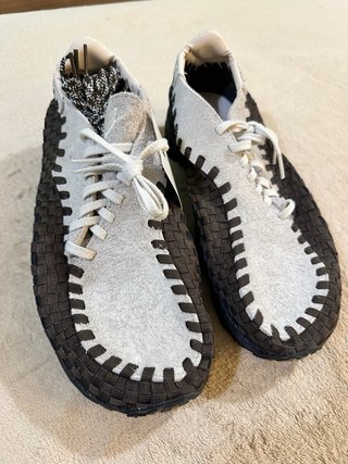 Nike Footscape Woven Talla 42.5 Beige/Marrón