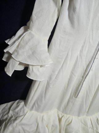 Traje flamenca blanco roto/beige