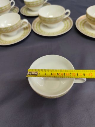 Juego café Bidasoa porcelana vintage
