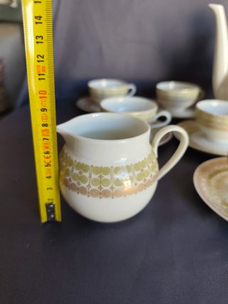 Juego café Bidasoa porcelana vintage