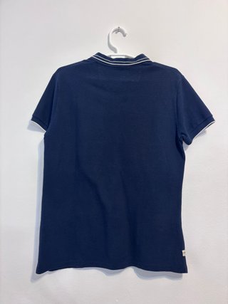 Polo Zara Tricolor Azul y Blanco