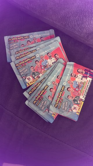 Sobres cromos fútbol Panini