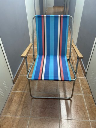 Silla plegable piscina/campo
