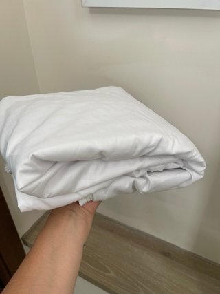 Funda de colchón blanca nueva