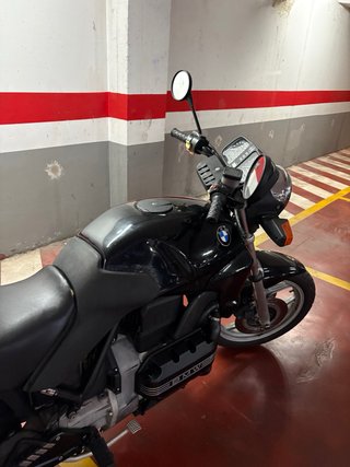BMW K75 Touring con maletas