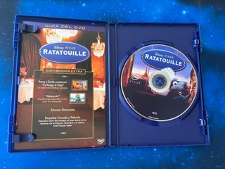 Ratatouille DVD Disney Pixar Español