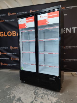 Nevera expositora doble cristal Global Investment