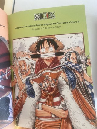 One Piece número 1-2-3 (pack de 3 en 1)