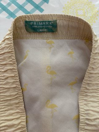 Bañador hombre amarillo