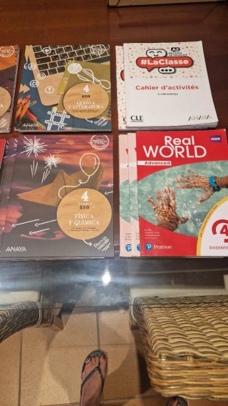 Libros texto Anaya 4 ESO Gredos San Diego