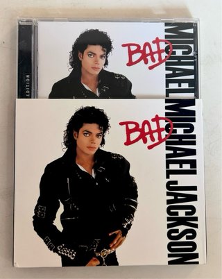 PRECINTADO CD BAD + LIBRO LEGEND-MICHAEL JACKSON S