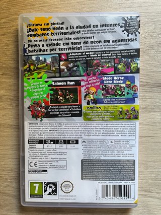 Splatoon 2 Nintendo Switch