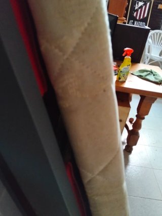 Base tapizada 80x180 cm