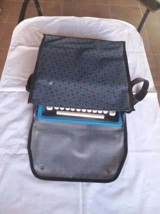 Olivetti Lettera 31 Máquina de Escribir Azul