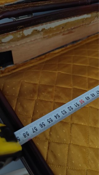 Maleta vintage de cuero