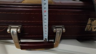 Maleta vintage de cuero