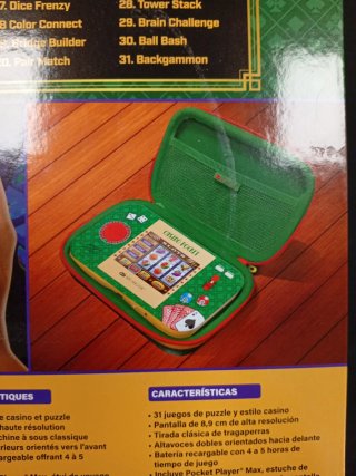 My Arcade Casino Pocket + Estuche 39463