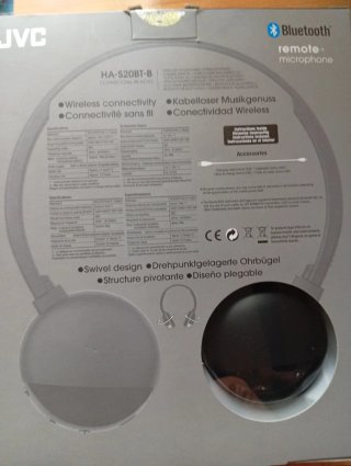 Auriculares Inalámbricos JVC HA-S20BT-B