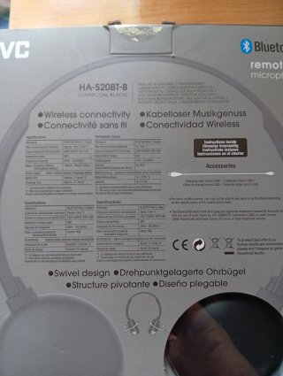 Auriculares Inalámbricos JVC HA-S20BT-B