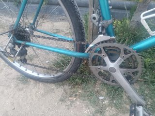 Bicicleta azul