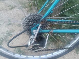 Bicicleta azul