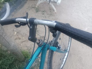 Bicicleta azul