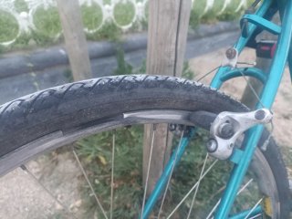 Bicicleta azul