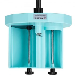 Affettatrice manuale per frutta e verdura, tagliatrice commerciale regolabile con spessore 0-0,5"/0-12 mm, porte a doppia alimentazione, tagliatrice per alimenti con lama in acciaio inossidabile...