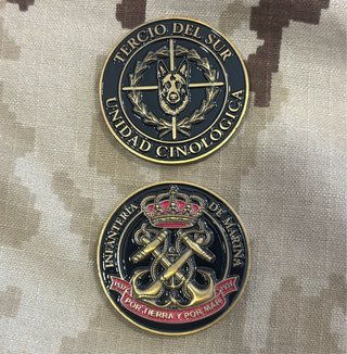 Moneda Militar Tercio del Sur K9