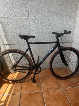 Bicicleta Fixie Negra