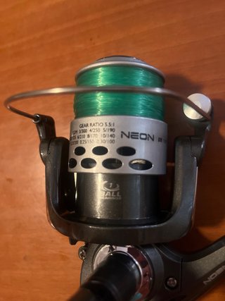 Carrete Pesca Iridium Neon 30