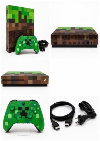 Xbox One S Minecraft Edition + Controller
