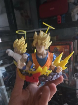 Goku e Vegeta Super Saiyan action Figure dragon ba