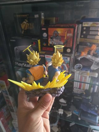 Goku e Vegeta Super Saiyan action Figure dragon ba