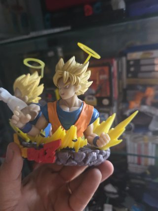 Goku e Vegeta Super Saiyan action Figure dragon ba