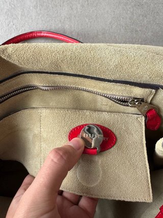 Bolso Mulberry Piel Rojo Mujer
