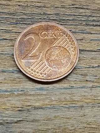 Moneda 2 céntimos Croacia 2023