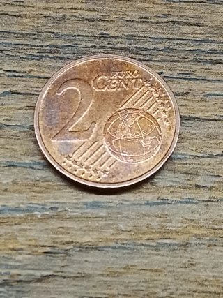 Moneda 2 céntimos Croacia 2023