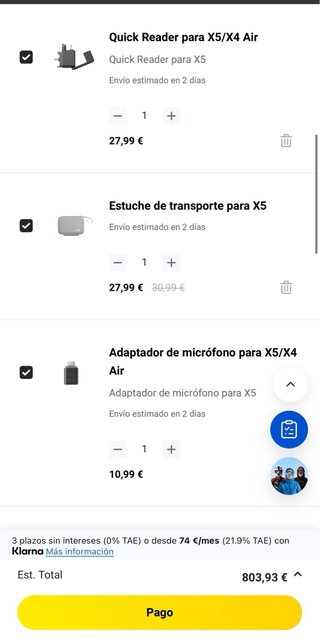 Insta360 X5 Pack Ultra Equipado - La mejor cámara