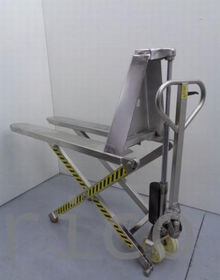 Transpaleta Tijera Inoxidable - 1000 Kg