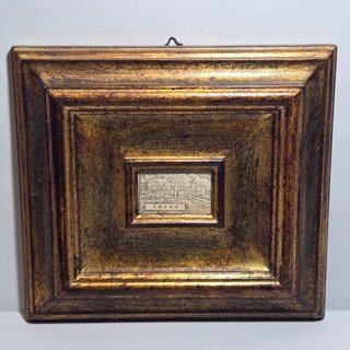 Xilografia Antica XVI Secolo Giosuè Iosve Cornice