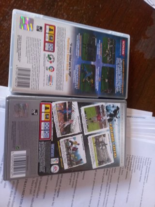 Juegos PSP Pro Evolution Soccer 5 y FIFA 06
