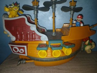 Barco Pirata Bowser Mario Bros