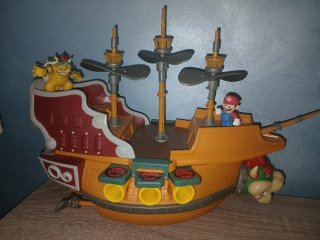 Barco Pirata Bowser Mario Bros