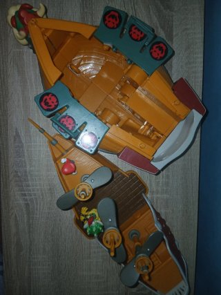 Barco Pirata Bowser Mario Bros